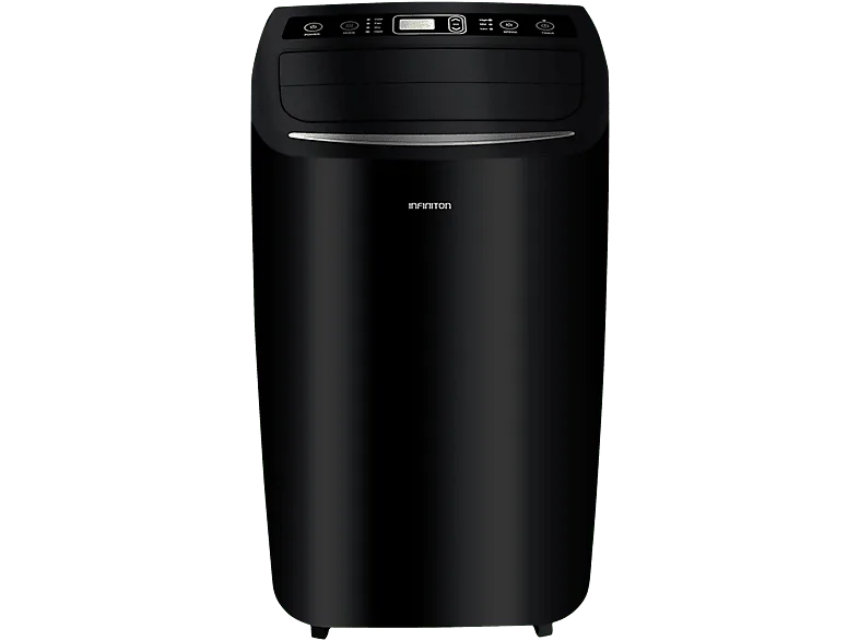 Aire acondicionado portátil - Infiniton PAC-BD12, 3250 fg/h, 3300 kcal/h, Wi-Fi, Modo Sleep, Negro