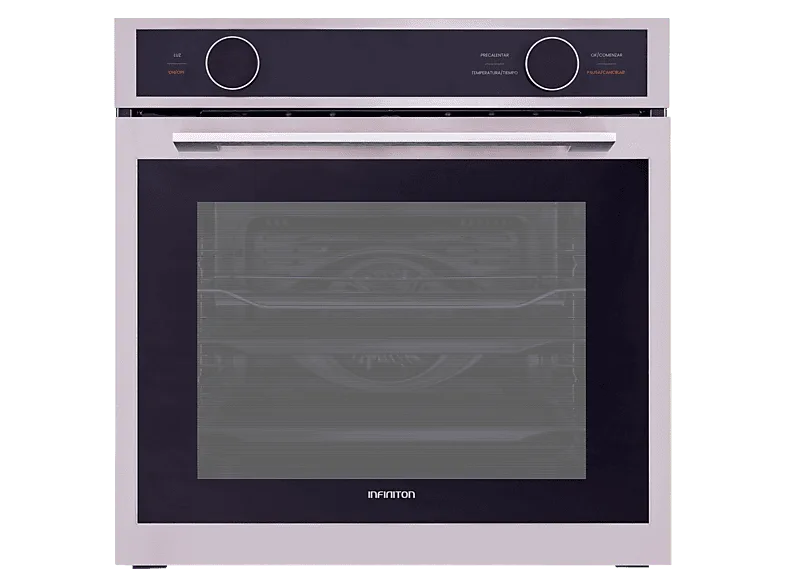Horno - Infiniton DD13SA, Multifunción, 72 l, 59.5 cm, 2900 W, Acristalamiento triple, Inox Deluxe
