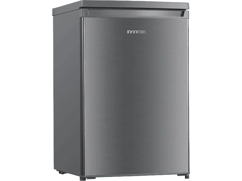 Nevera pequeña - Infiniton CL-109L8XEC, Cíclico, 85 cm, 109 l, Congelador integrado 4*, Inox