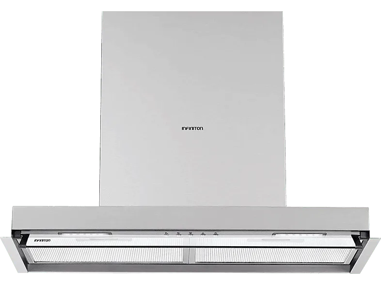 Campana grupo filtrante - Infiniton CMPG-A7035, 3 Niveles potencia, Extracción máxima 612.44 m³/h, Ancho 70 cm, Inox (imagen 1 de 2)