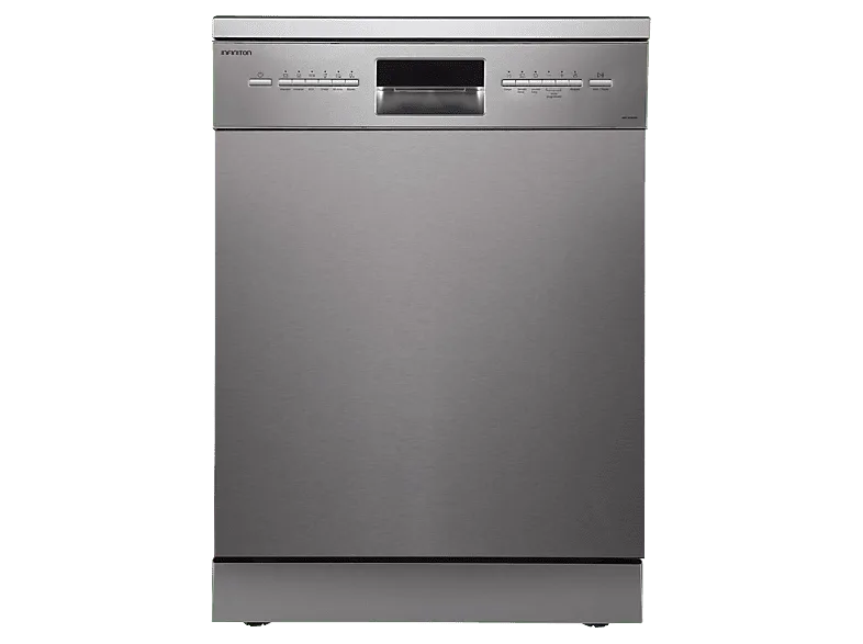 Lavavajillas - Infiniton DIW-6225XD3, 14 Servicios, 8 Programas, 59.8 cm Ancho, Automatic door opening, Inox (imagen 1 de 3)