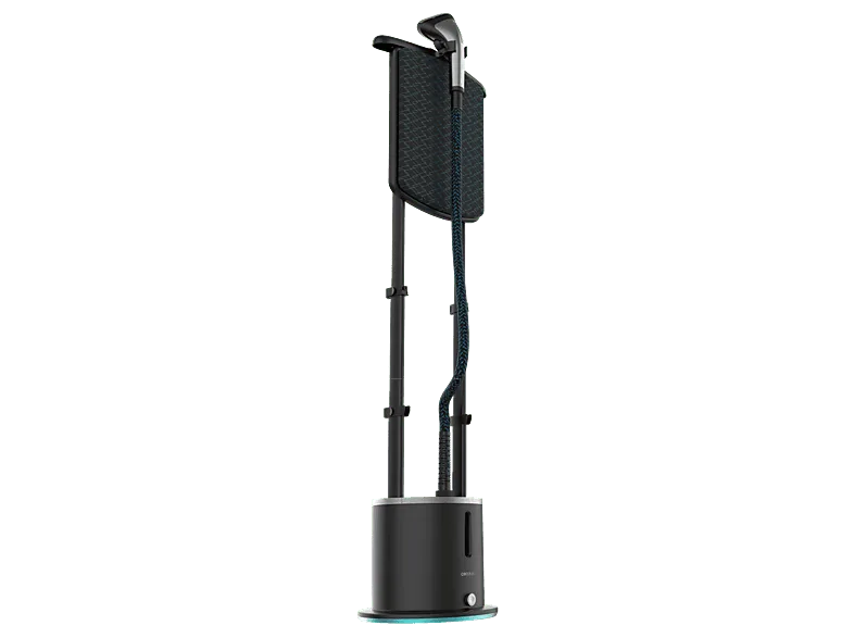 Centro de planchado - Cecotec IronHero 2000 Vertical Station Z, W, 47 g/min, Tabla 3 posiciones, depósito 1,7 L, Negro