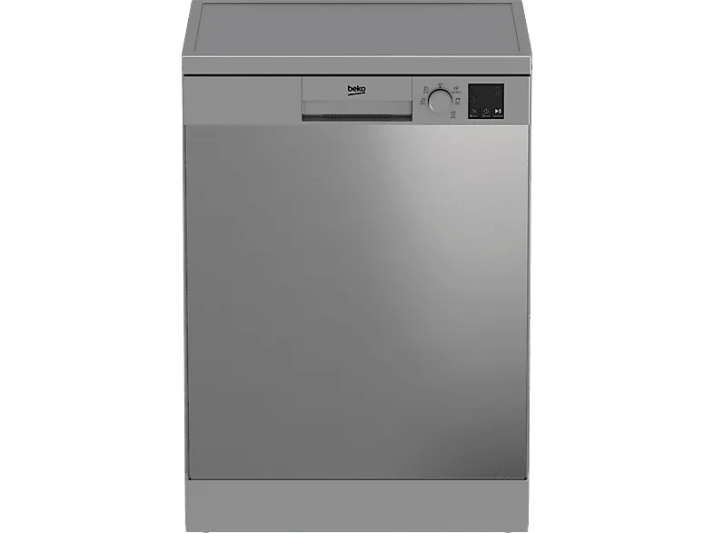 Lavavajillas - Beko DVN05320X, 13 servicios, 5 programas, 60 cm, Media carga, Clean&Shine™, Inox (imagen 1 de 3)