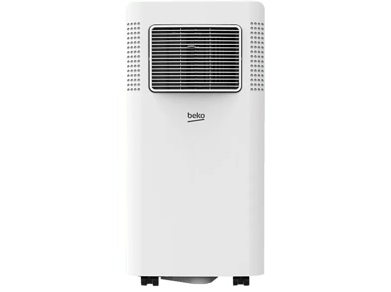 Aire acondicionado portátil - Beko BP207C, 1675 fg/h, 2 velocidades, 320 m³, 65 dB(A), Blanco