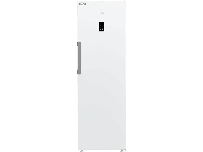Frigorífico una puerta - Beko B3RMLNE444HW, No Frost, 186.5 cm, 365l, Puerta Reversible, Tecnología HarvestFresh, Blanco