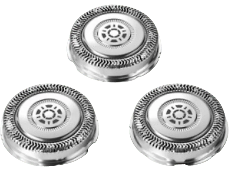 Accesorio afeitadora - Philips SH71/50, 3 Cabezales, Para afeitadoras Shaver Series 7000/ 5000, Plata