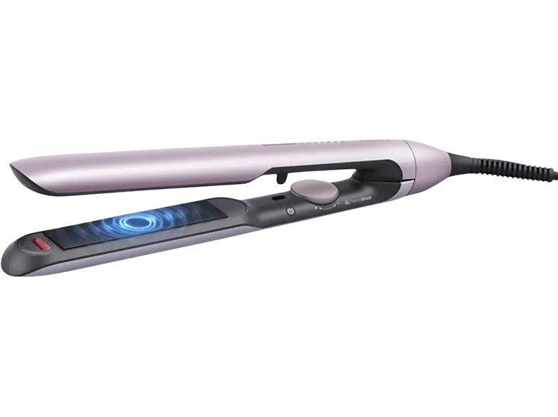 Plancha de pelo - Philips BHS530/00, 12 Ajustes calor, 120°C 230°C, Tecnología ThermoShield (imagen 1 de 3)
