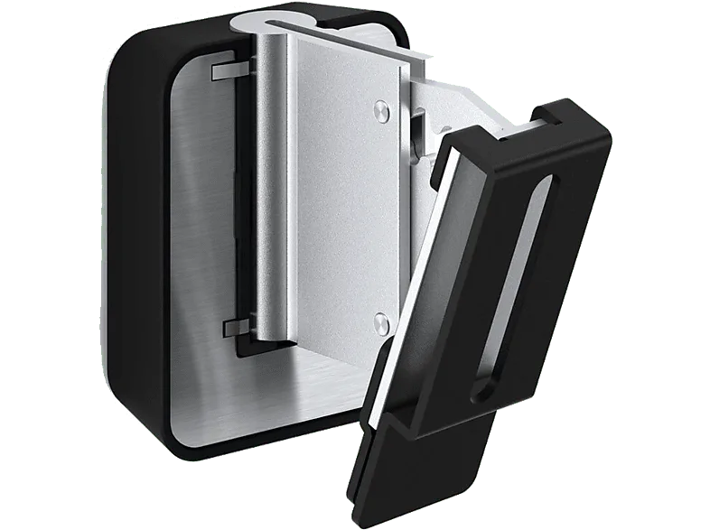 Soporte altavoces - Vogel's 3200 Black, Pared, Inclinable 30º, Giratorio 70º, Negro