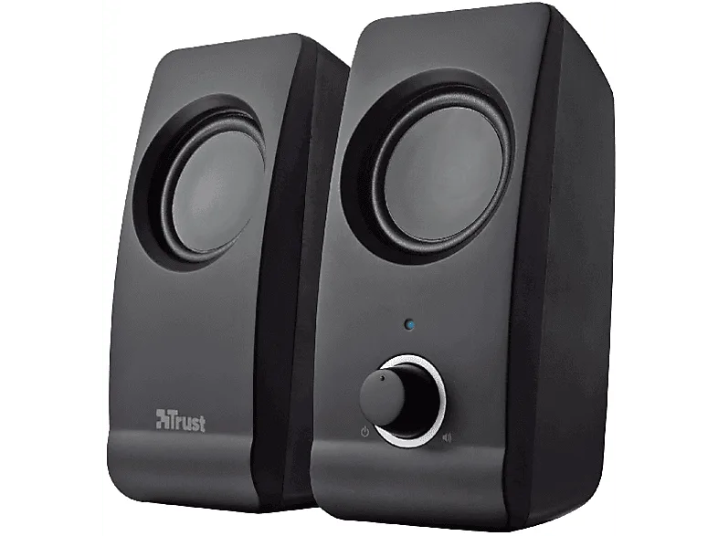 Altavoces para PC - Trust Remo 2.0, 8W, USB, color negro