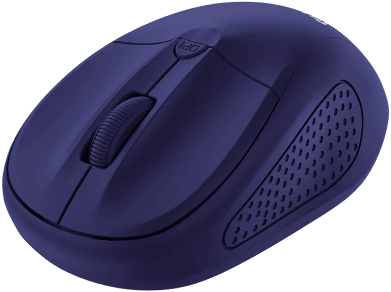 Ratón inalámbrico - Trust Primo, Wireless, 1600 ppp, USB, Sensor óptico, Azul (imagen 1 de 2)