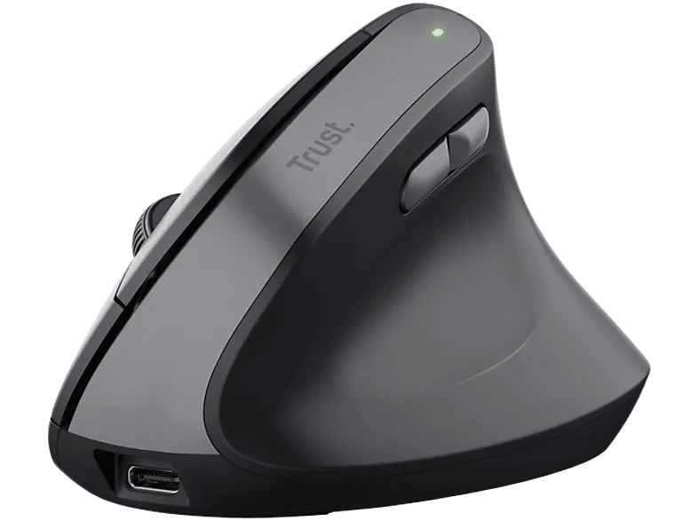 Ratón inalámbrico - Trust Bayo II, Inalámbrico, 2400 ppp, Ergonómico, Negro (imagen 1 de 3)