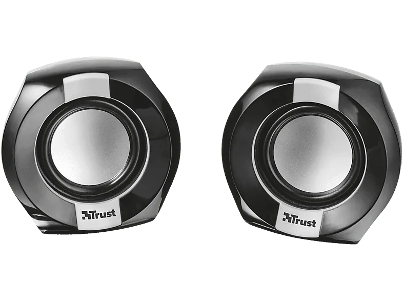 Altavoces para PC - Trust Polo, Alámbrico, 2 unidades, 8W, Negro