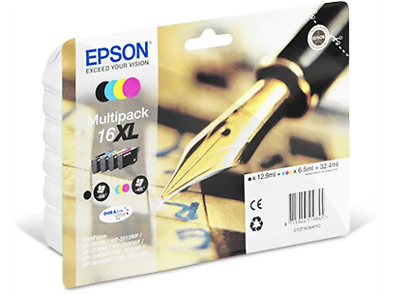 Cartucho de tinta - Epson 16XL, Multipack