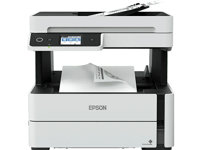Impresora multifunción tinta - Epson EcoTank ET-M3180, Impresión doble cara, Copia, Imprime y Escanea, Wi-Fi, Fax