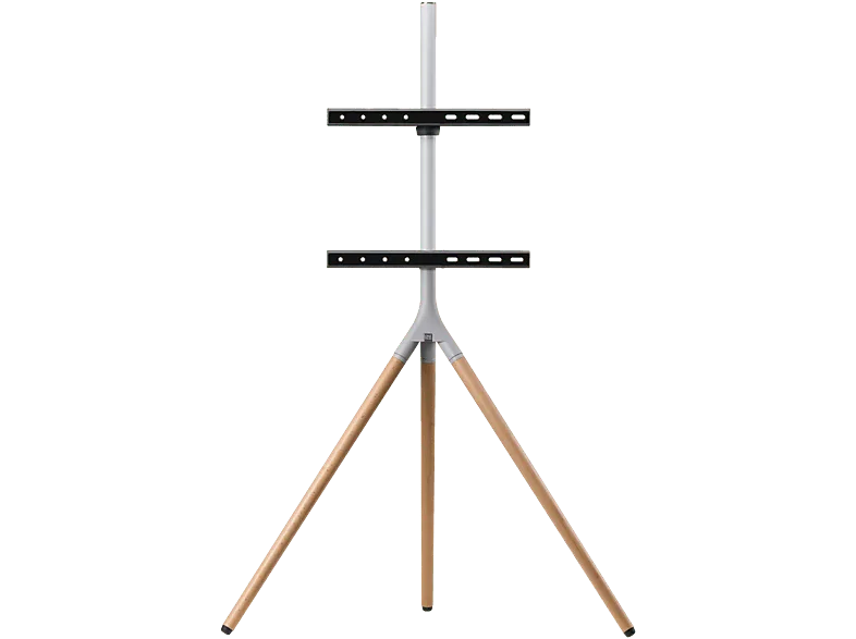 Soporte TV - One For All WM7472, De pie tipo trípode, 32" a 65", Hasta 30 kgs, Madera y plata