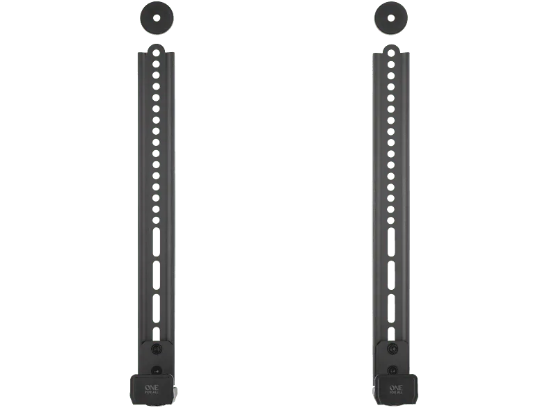 Soporte barra de sonido - One For All WM 5350, Hasta 15kg, Fijo, Universal, Negro