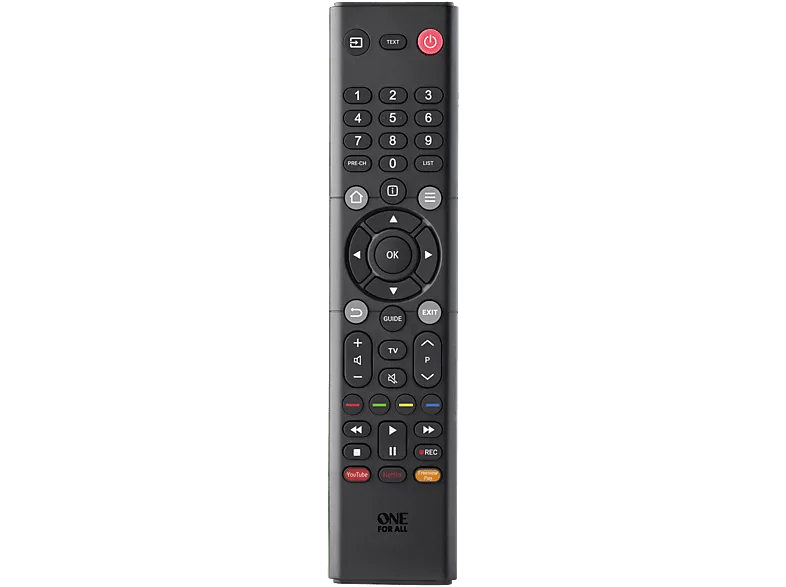 Mando a distancia - One For All URC1322, Compatible con TV TCL/THOMSON, Pilas, Función Aprendizaje, Negro