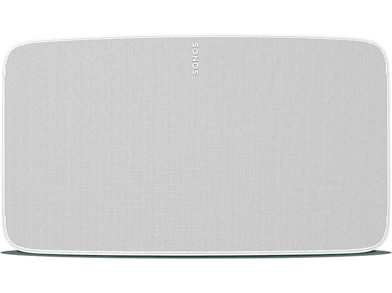 Altavoz Inalámbrico - Sonos Multiroom Five, Wi-Fi, 6 Amplificadores, Mid-woofers, AirPlay 2, Blanco