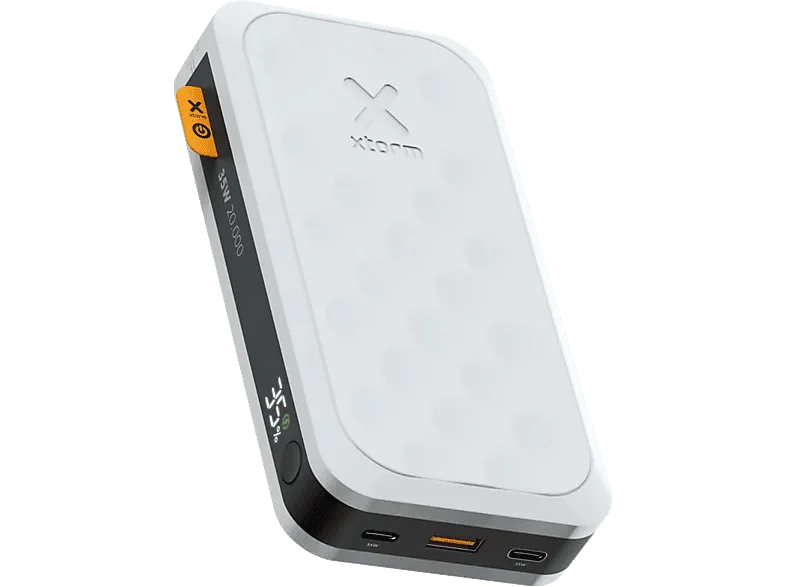 Powerbank - Xtorm FS5200, Universal, 35W, 3 puertos, 20000 mAh, Compatible con MacBook Neo, Blanco