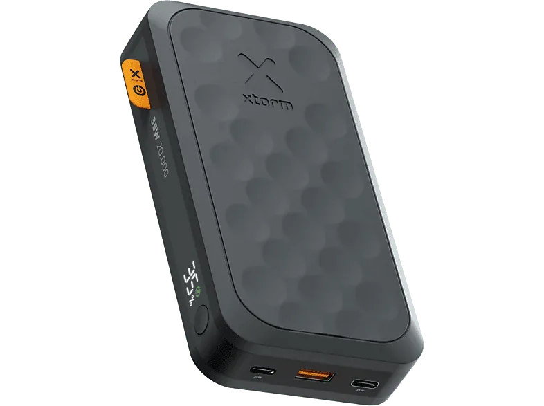 Powerbank - Xtorm FS5201, Universal, 35W, 3 puertos, 20000 mAh, Compatible con MacBook Neo, Negro
