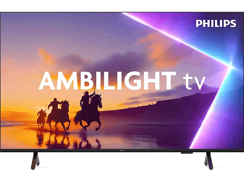 TV QLED 75" - Philips Ambilight 75PUS8510/12, UHD 4K, Titan OS, Smart TV, Pixel Precise Ultra HD, Dolby Atmos, Negro mate