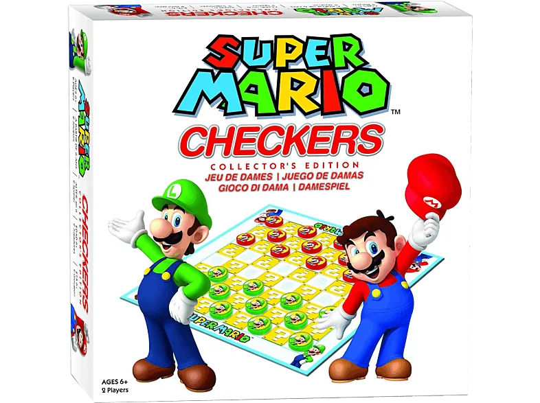 Juego de mesa - Magicbox Super Mario Damas