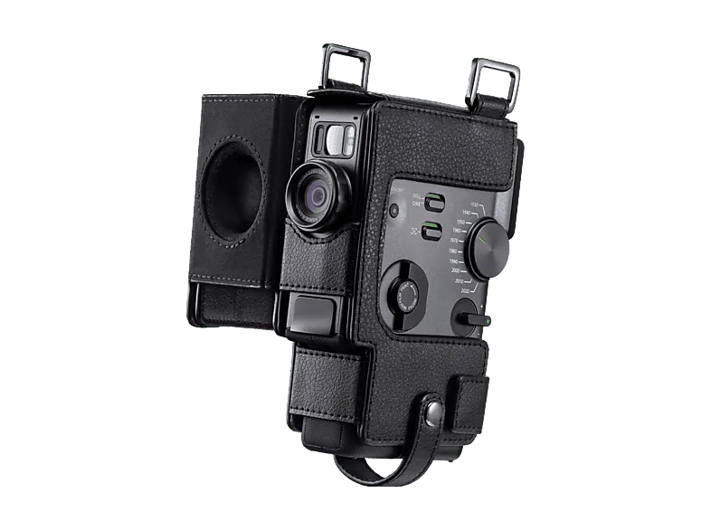 Funda cámara - Fujifilm Original Instax para mini Evo Cinema™, Original, Correa incluida, Negro