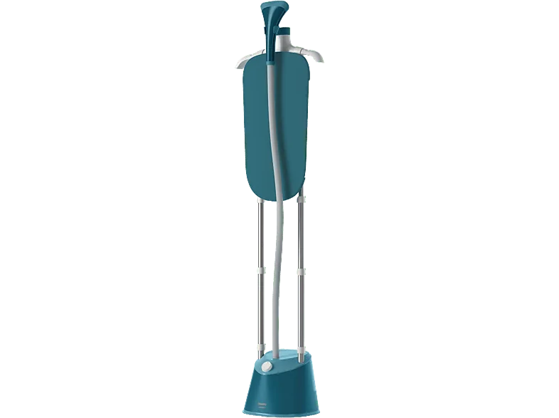 Plancha de vapor vertical - Philips STE1040/20, 1800 W, 1.8 l, Vapor continuo 36 g/min , Calentamiento 45s, 3 posiciones vapor, Pavone Azul