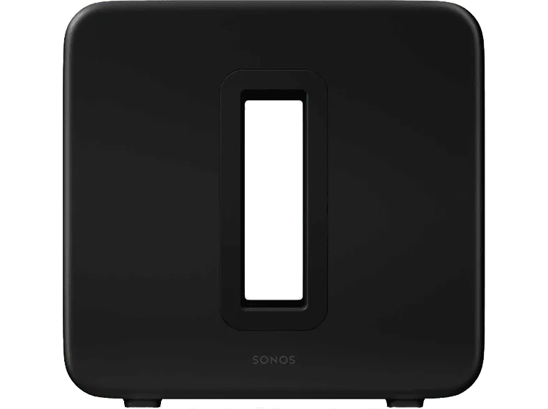 Altavoz inalámbrico - Sonos Sub 4, Bajos Profundos, Subwoofer, Negro