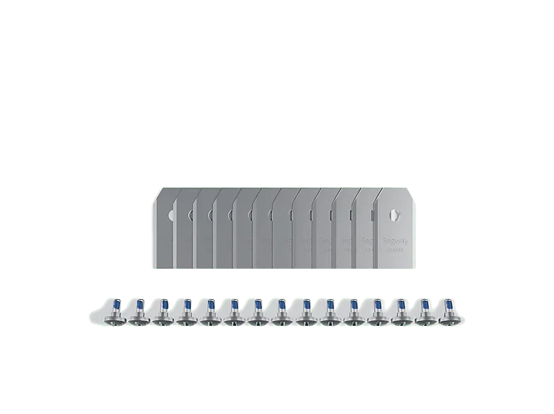 Accesorio de montaje - Navimow NV0005, Compatible con Todos los modelos Segway (i Series y X Series), Plateado