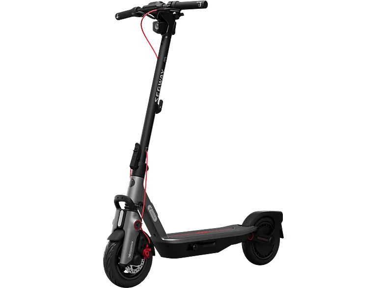 Patinete eléctrico - Segway Ninebot F3 E, Tipo 1 / VPL, Potencia Nominal 450W, Carga máx. 120 kg, 10200 mAh, 25 km/h, 70 km auto., Gris y Negro