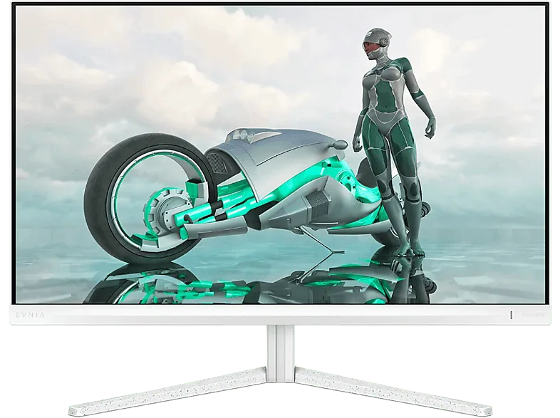 Monitor gaming - Philips 27M2N3201A/00, 27" Full HD, 180 Hz, 1ms, IPS, HDR10, Sistema White LED, Altavoces integrados, Blanco