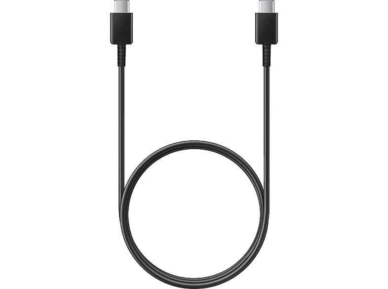 Cable USB-C - Samsung EP-DA705BBEG, Macho-Macho, 1m, 25W, Negro