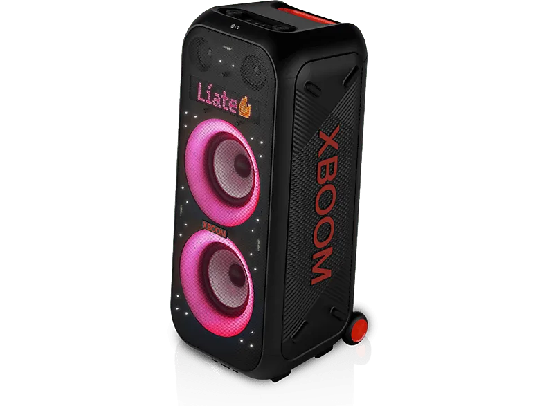 Altavoz de gran potencia - LG X BOOM XL9T La Bestia, Karaoke, 1000W, Negro