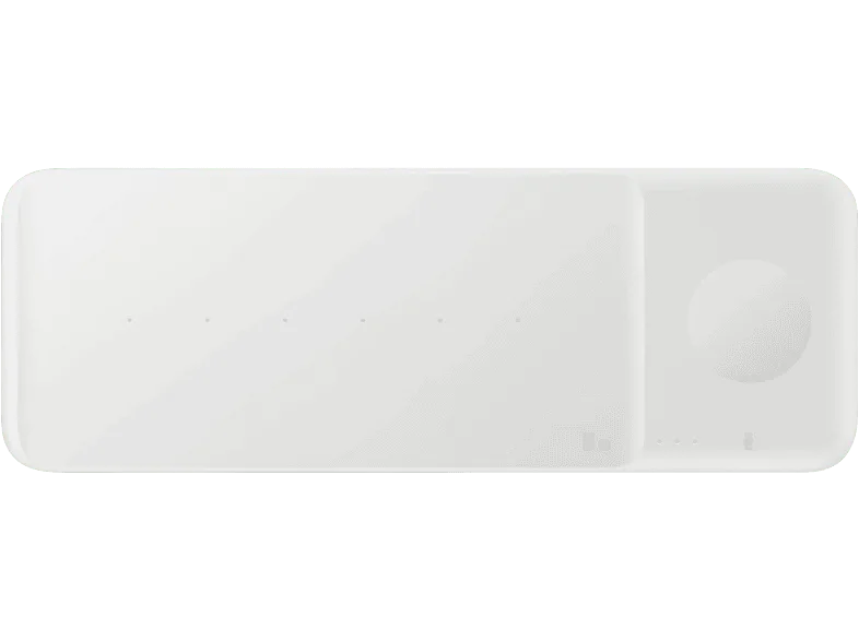 Cargador inalámbrico - Samsung Wireless Charger Trio, Para dispositivos Samsung/ Apple, USB-C, Blanco (imagen 1 de 3)
