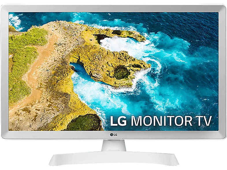 TV LED 24" - LG 24TQ510S-WZ, HD, Wide Viewing Angle, Smart TV, DVB-T2 (H.265), Blanco
