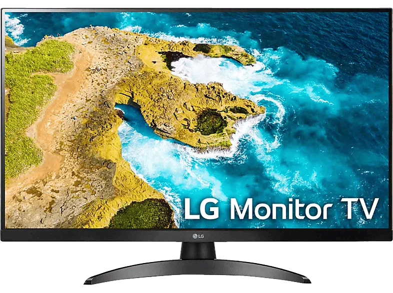 TV LED 27" - LG 27TQ615S-PZ, Full-HD, IPS, con 16.7M de Colores, 14ms, SMART webOS22, Negro