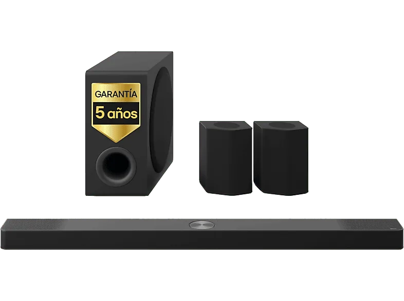 Barra de sonido - LG S95TR, Bluetooth, Inalámbrico, 810 W, 9.1.5 canales, Subwofer 220W, Dolby Atmos, DST:X, IMAX Enhanced, Negro