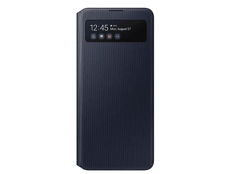 Funda móvil - Samsung EF-EA325PBEGEW, Para Galaxy A32 LTE, Tipo libro, TPU, Negro