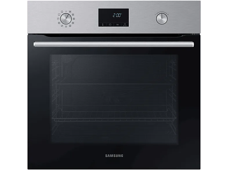 Horno - Samsung NV68A1170BS/EC, Multifunción, Pirolítico, 68l, Encastrable, 59.5 cm, Inox