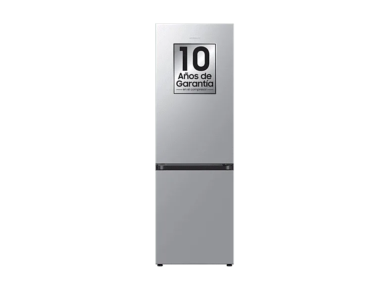 Frigorífico combi - Samsung Smart RB34C602DSA/EF, No Frost, 185.3cm, 344l, Mono Cooling, WiFi, Inox (imagen 1 de 3)