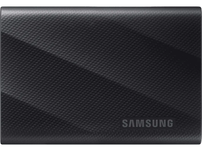 Disco duro SSD externo 1 TB - Samsung, T9, MU-PG1T0B/EU, USB-C,2000 MB/s, Negro