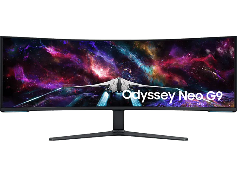 Monitor gaming - Samsung Odyssey Neo G9 LS57CG952NUXEN, 57", DUHD, 1ms, Max 240Hz, FreeSync Premium Pro, Negro/Blanco