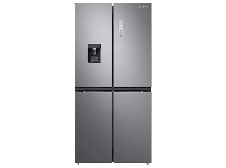 Frigorífico americano - Samsung RF48A401EM9/EF, Twin Cooling Plus, 179.3 cm, 488 l, Dispensador de agua, Twist Ice maker, Inox