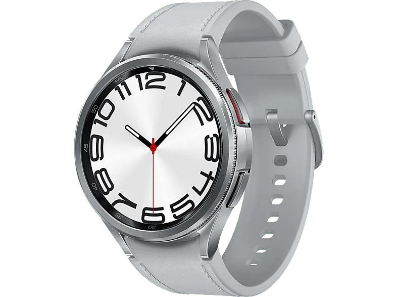 Smartwatch - Samsung Galaxy Watch6 Classic BT 47mm, 1.47", Exynos W930, 16GB, 2GB RAM, 425mAh, Plata (imagen 1 de 3)