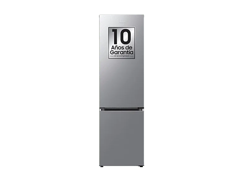 Frigorífico combi - Samsung Smart RB38C607AS9/EF, No Frost, 203 cm, 387l, Twin Cooling, WiFi, Inox (imagen 1 de 3)