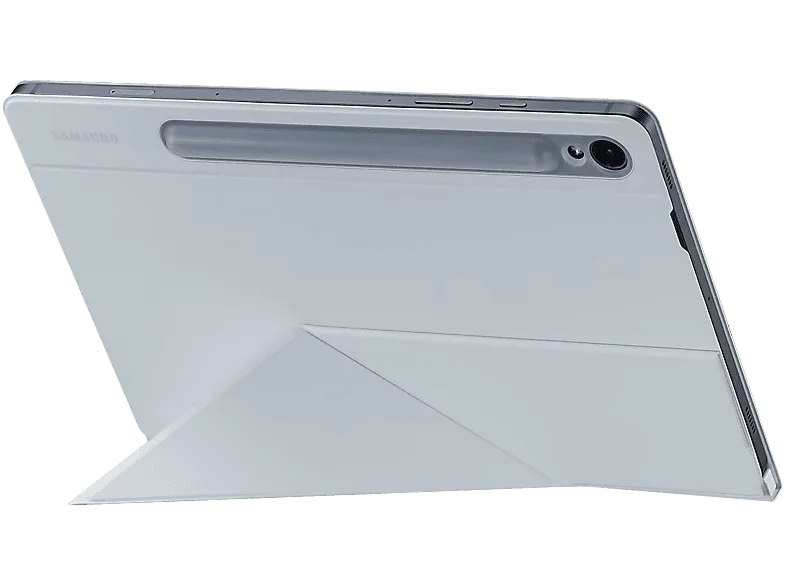 Funda tablet - Samsung EF-BX710PWEGWW, Para Galaxy Tab S9, Enganche magnético, Modo reposo, Blanco