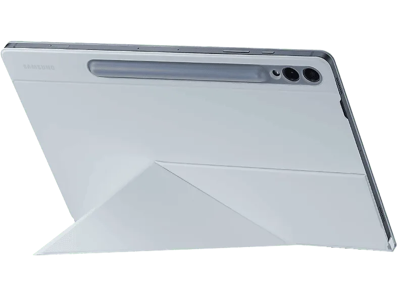 Funda tablet - Samsung EF-BX910PWEGWW, Para Galaxy Tab S9 Ultra, Enganche magnético, Modo reposo, Blanco