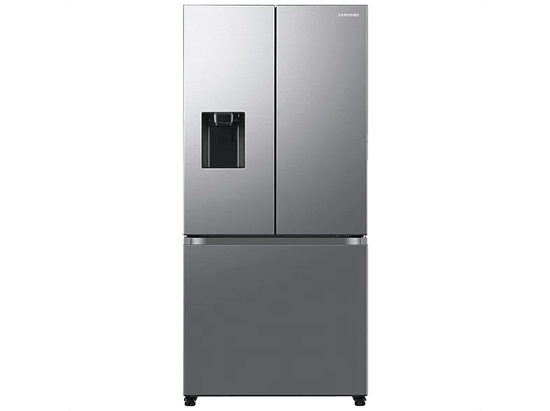 Frigorífico americano - Samsung RF50C530ES9/EF, Twin Cooling Plus, No Frost, 177.6 cm, 495 l, Dispensador agua y hielo, Inox