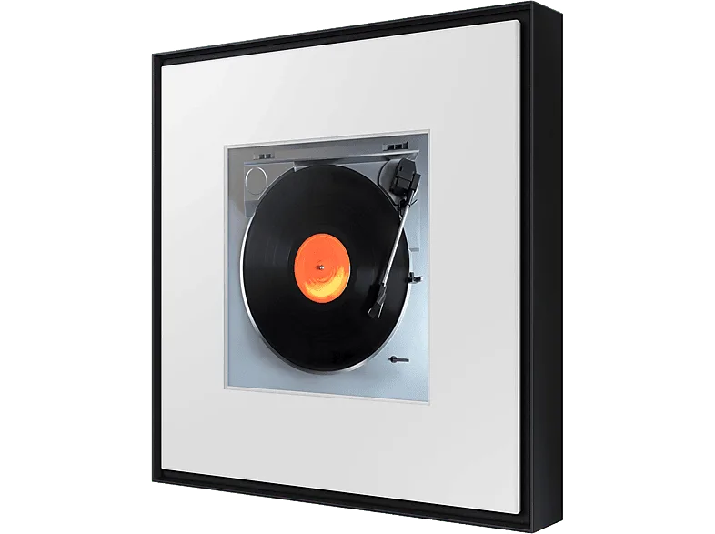 Altavoz - Samsung MUSIC FRAME HW-LS60D/ZF, Bluetooth, 6 altavoces, Dolby Atmos inalámbrico, Negro
